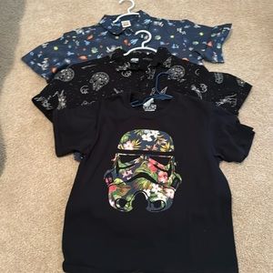 Three Disney Shirts great for Disney cruise or trip to Disney!
